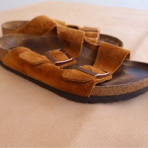 Birkenstock Brown Suede Sandals